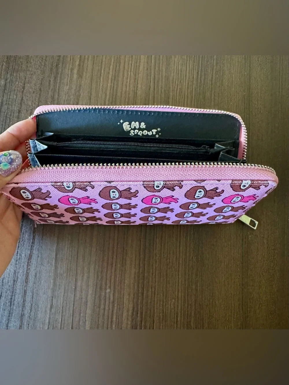 Em & Sprout: Chibi Bigfoot Wallet
